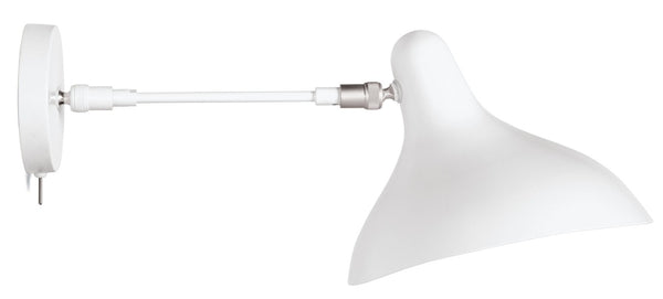Mantis BS5 SW Wall Lamp - DCW Editions - Wall Sconces - White - HORNE