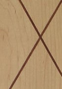 Maple with Walnut Inlay