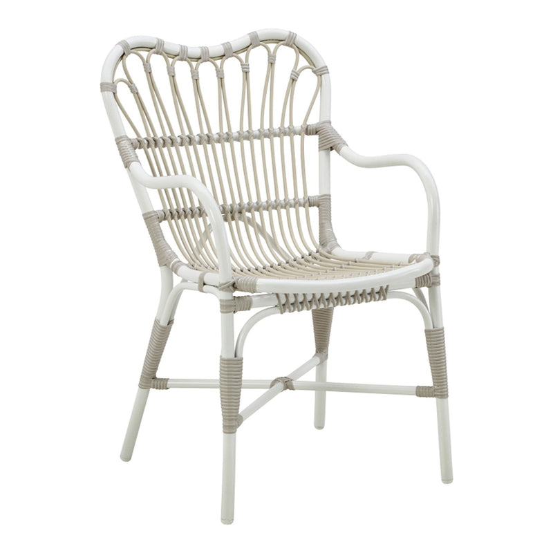 Margret Arm Chair - Exterior - Sika Design - Outdoor Furniture - Dove White - HORNE