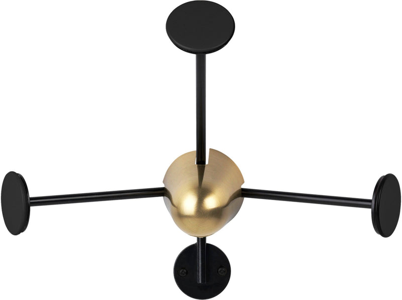 Matégot Coat Rack - Gubi - Coat + Key Racks - Ochre - HORNE