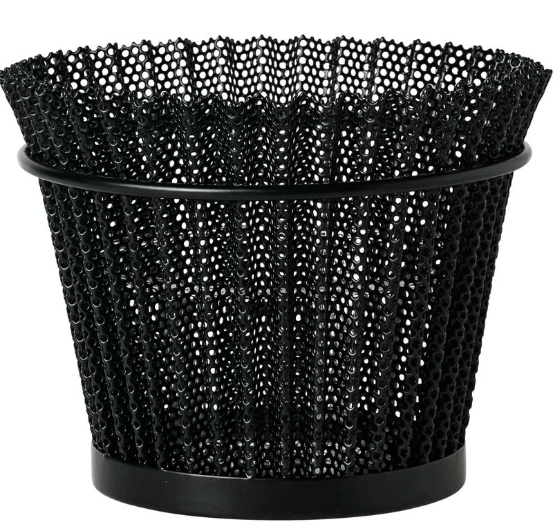 Mategot Flowerpot - Gubi - Planters - Medium - Black - HORNE