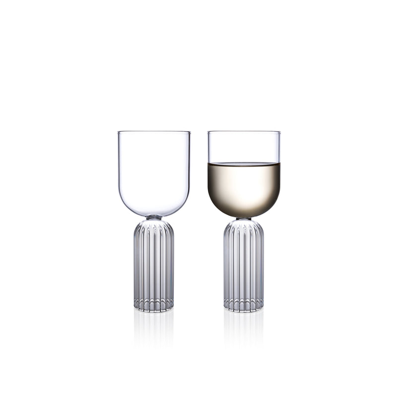 May Medium Glass - Set of 2 - Fferrone Design - Glassware - HORNE