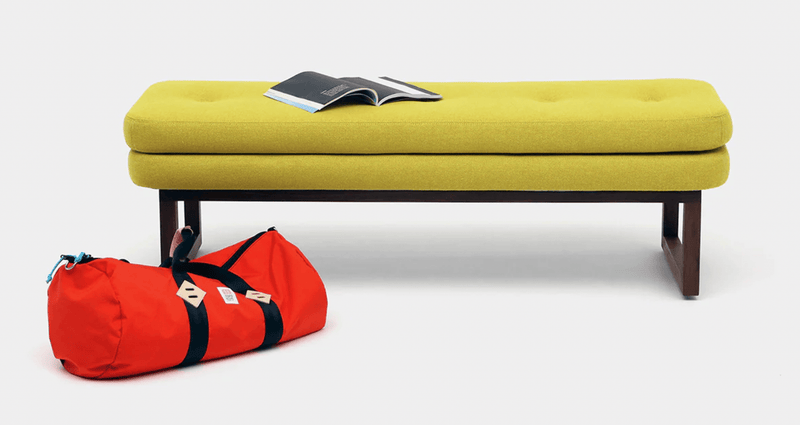 Melinda Bench 60 - Without Shelf - Artless - Stools + Benches + Ottomans - Berry Red - HORNE