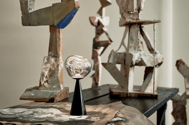 Melt Portable LED Lamp - Tom Dixon - Lighting - Black - HORNE