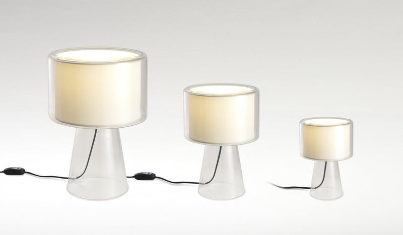 Mercer Table Lamp - Large - Marset - Table + Task - Pleated White - HORNE