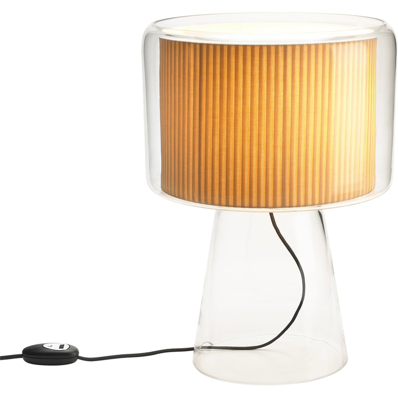 Mercer Table Lamp - Large - Marset - Table + Task - Pleated White - HORNE