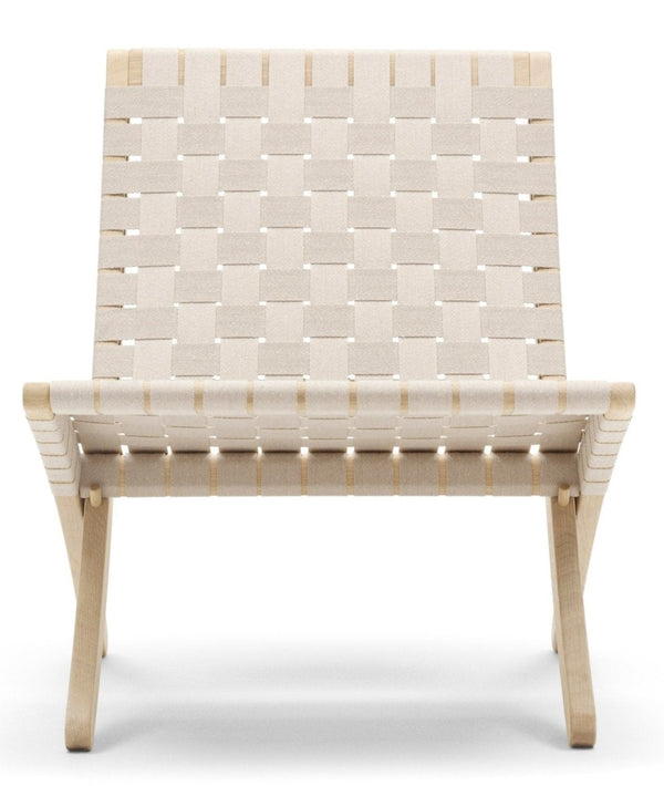 MG501 Cuba Chair - Cotton Webbing - Carl Hansen & Son - Chairs - Soaped Oak/Natural Webbing - HORNE
