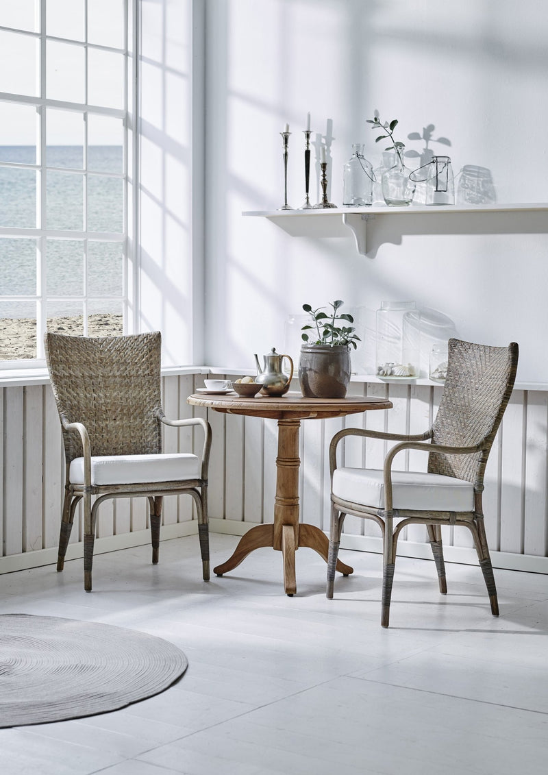 Michel Teak Round Table - Sika Design - Tables + Desks - Medium - 32