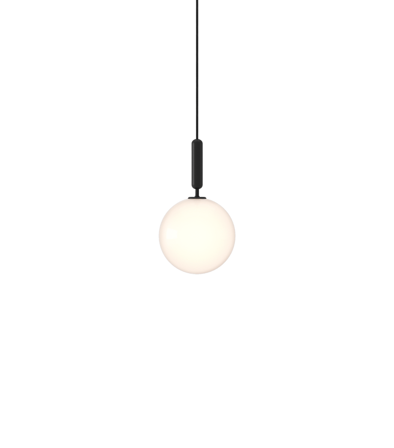 Miira 1 Pendant - Nuura - Pendants - Small - Rock Grey/Opal White - HORNE