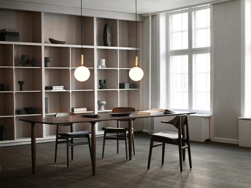 Miira 1 Pendant - Nuura - Pendants - Small - Rock Grey/Opal White - HORNE