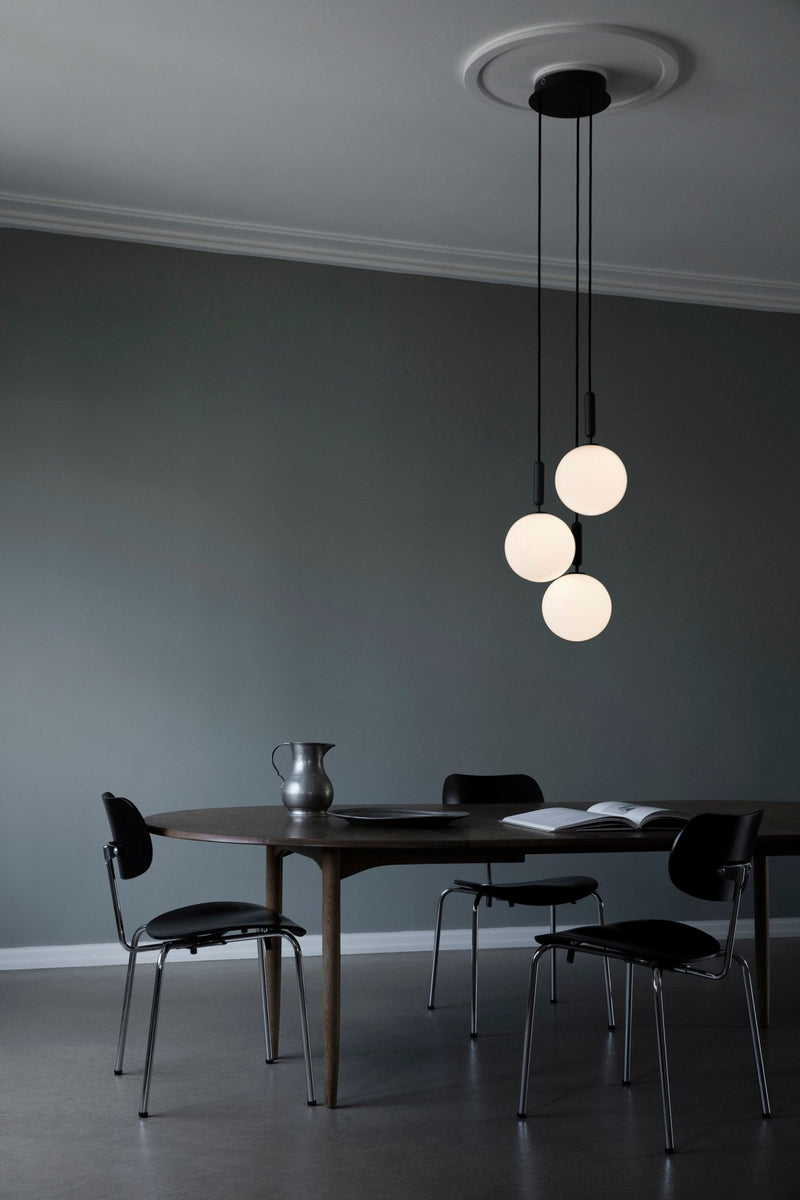 Miira 3 Pendant - Large - Nuura - Pendants - Rock Grey/Opal White - HORNE