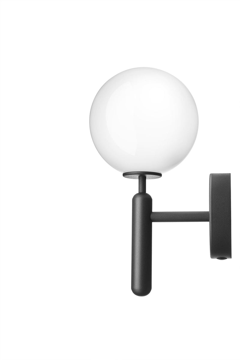 Miira Wall Sconce - Nuura - Wall Sconces - Rock Grey/Optic Clear - HORNE