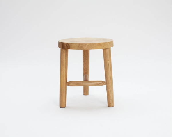 Milking Stool LAX Series - Standard Height - MASH Studios - Stools + Benches + Ottomans - Ash - HORNE