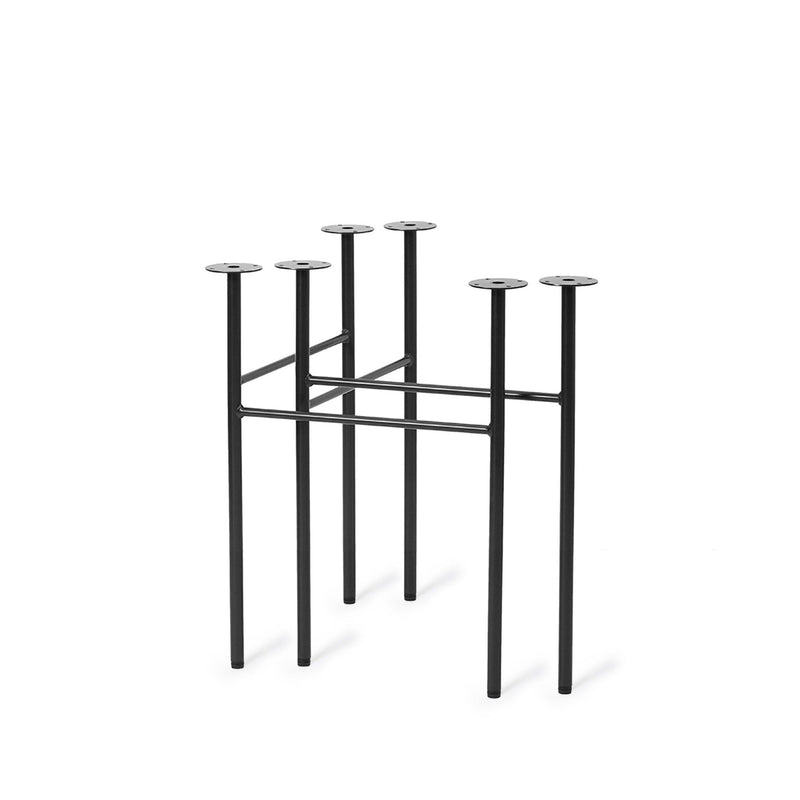 Mingle Table Legs - Ferm Living - Tables + Desks - Black Steel - HORNE