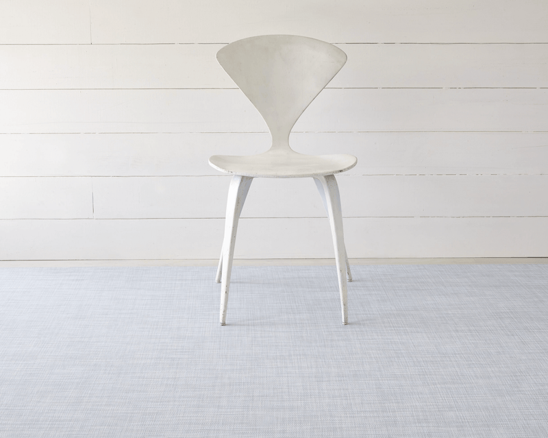 Mini Basketweave Floor Mat - Chilewich Rugs - Scarlet - Small - HORNE