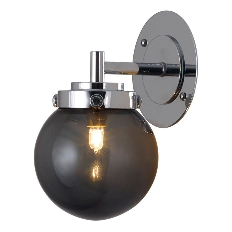 Mini Globe Wall Light - Original BTC - Wall Sconces - Brass - Anthracite - HORNE