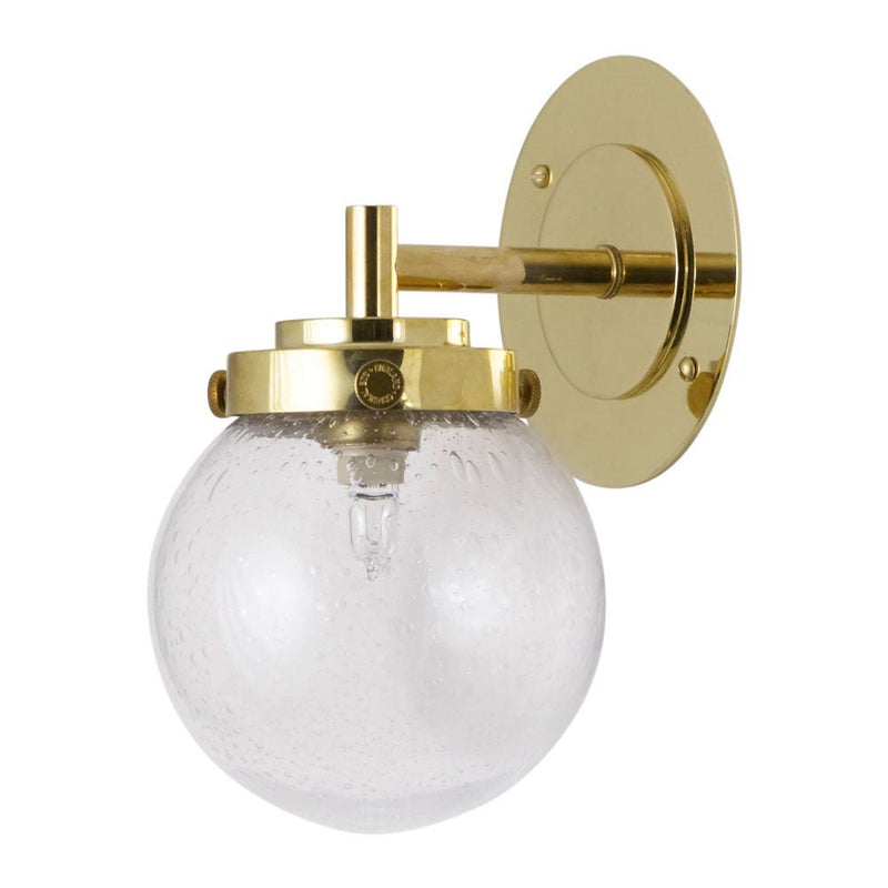 Mini Globe Wall Light - Original BTC - Wall Sconces - Brass - Anthracite - HORNE