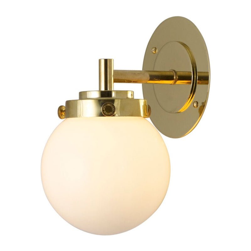 Mini Globe Wall Light - Original BTC - Wall Sconces - Brass - Anthracite - HORNE