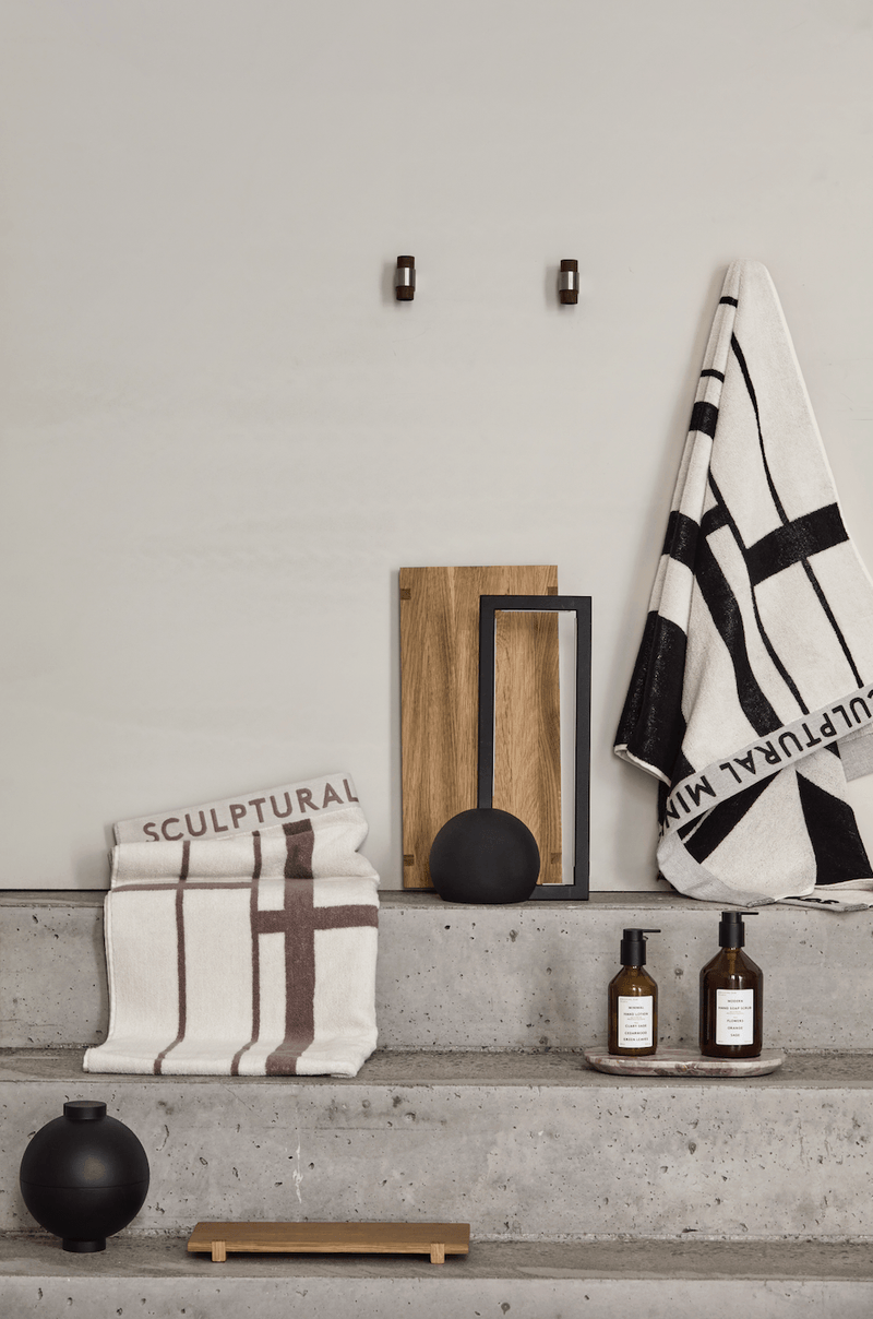 Minimal Towel Cotton - Kristina Dam - Bedding + Pillows - Beige - Medium - HORNE