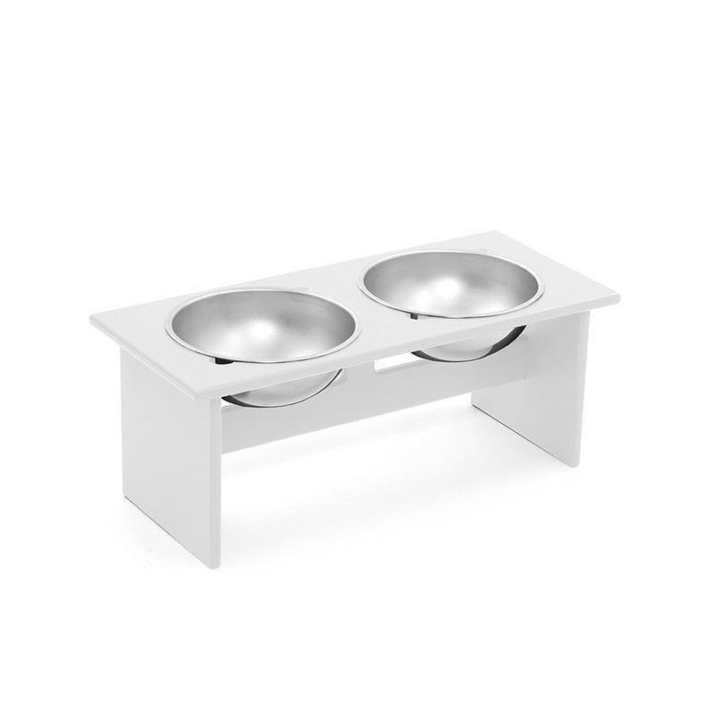 Minimalist Double Dog Bowl - Medium - Loll Designs - Outdoor Accessories - Black - HORNE