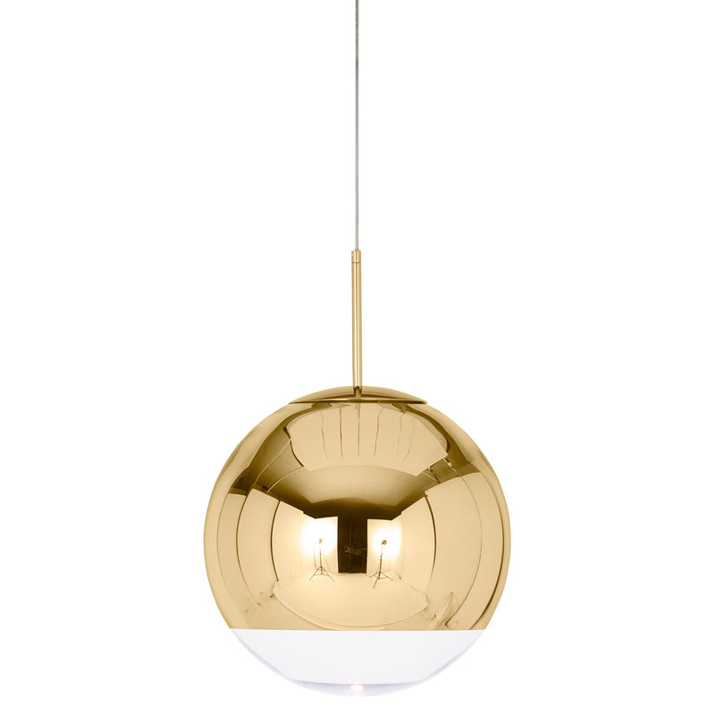Mirror Ball Pendant 40 - Gold