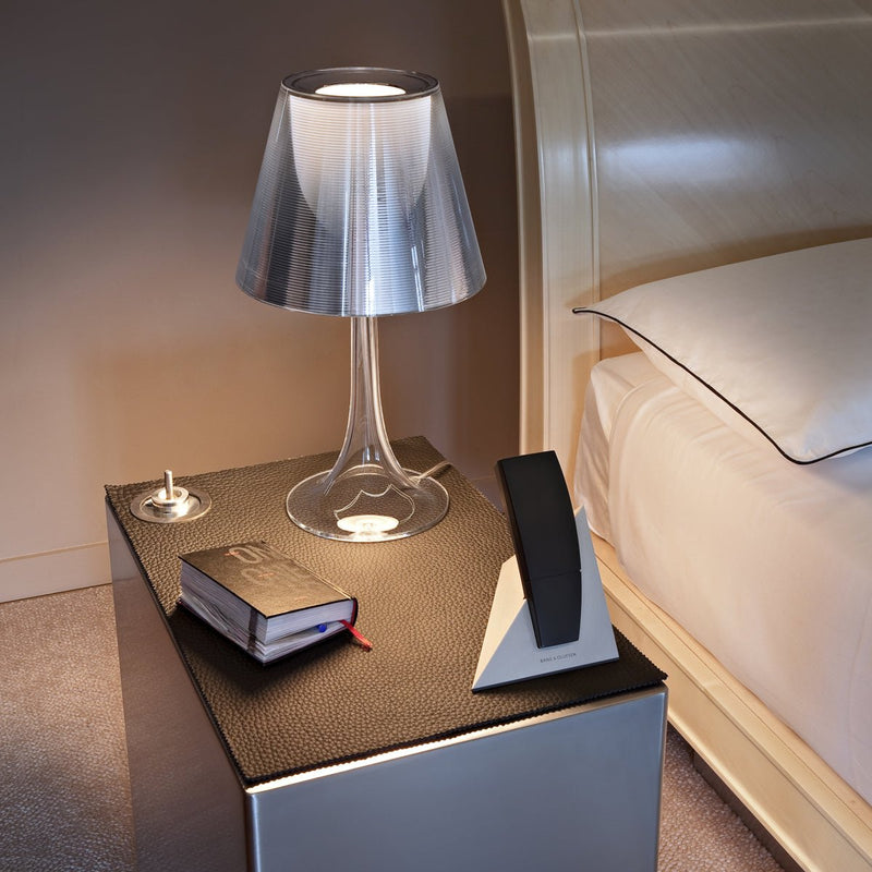 Miss K Table Lamp - Flos - Table + Task - Silver - HORNE