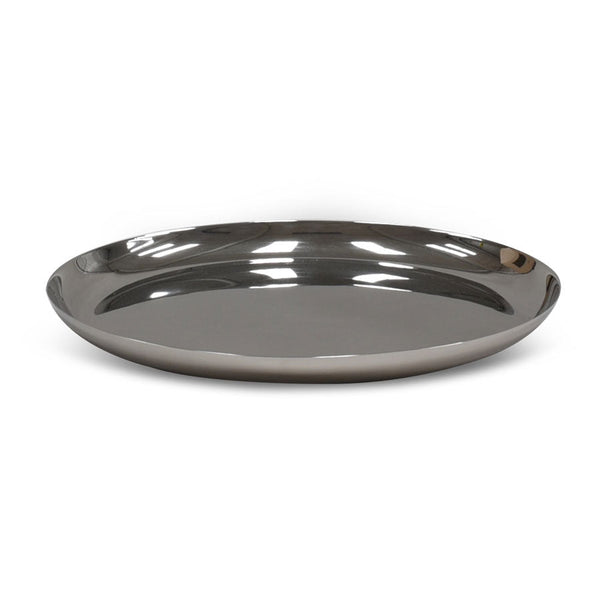 Modern Large Platter in Stainless Steel - Tina Frey - Serveware - HORNE