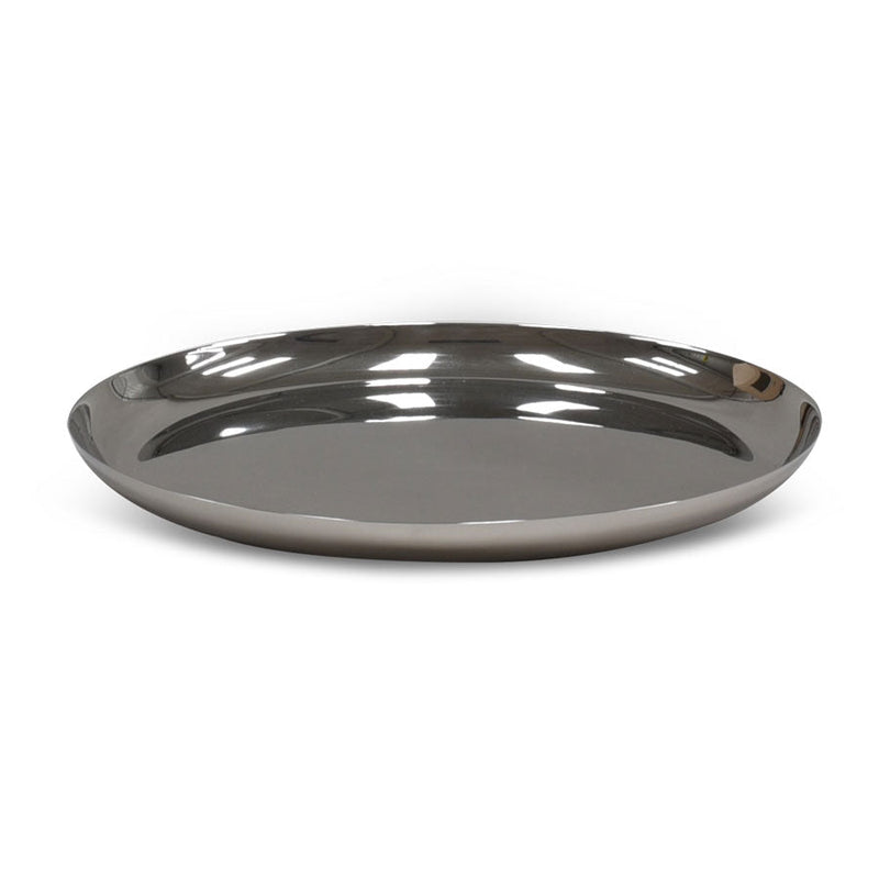 Modern Large Platter in Stainless Steel - Tina Frey - Serveware - HORNE