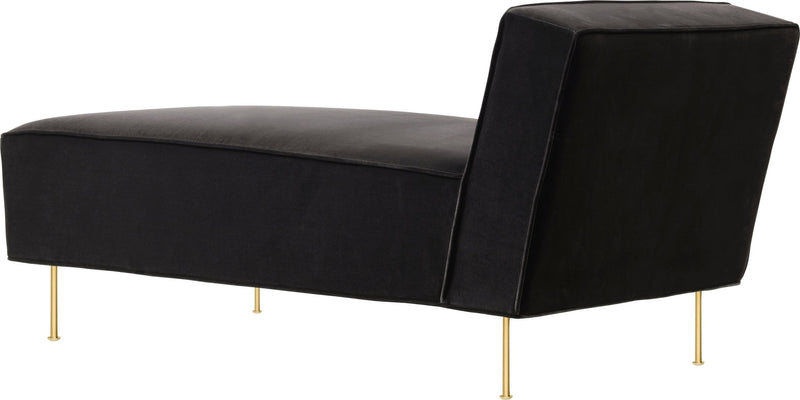 Modern Line Chaise Lounge - Gubi - Sofas - Black Matte - Gabriel Tempt - 60152 - HORNE