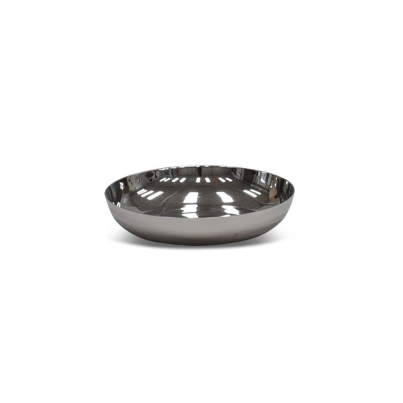 Modern Small Plate in Stainless Steel - Tina Frey - Serveware - HORNE