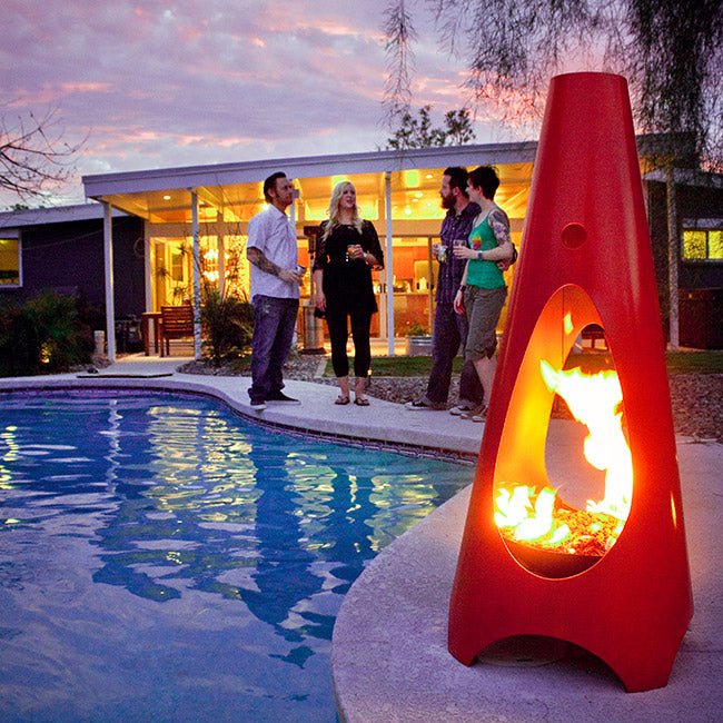 Urbanfire Propane FireplaceOrange - Modfire