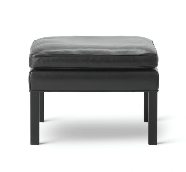 Mogensen 2202 Ottoman - Black Lacquered Oak - Fredericia - Stools + Benches + Ottomans - HORNE