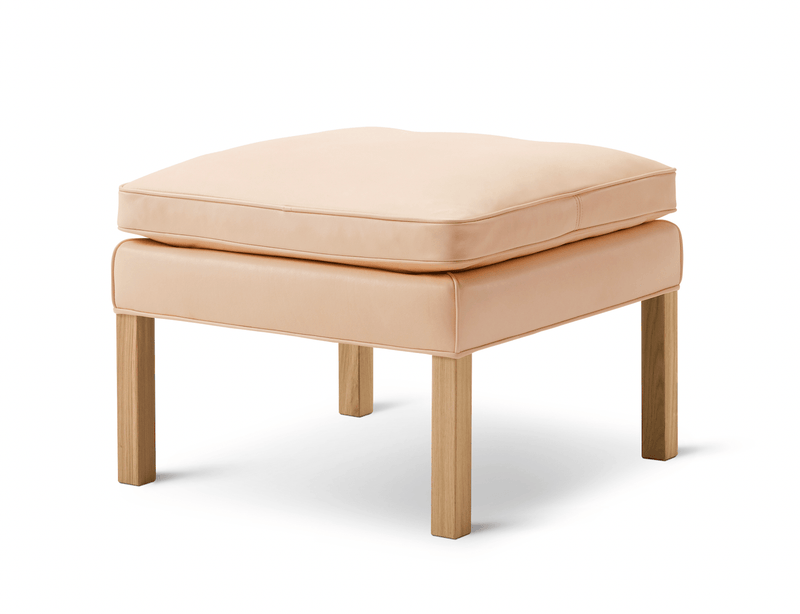 Mogensen 2202 Ottoman - Soap Treated Oak - Fredericia - Stools + Benches + Ottomans - HORNE