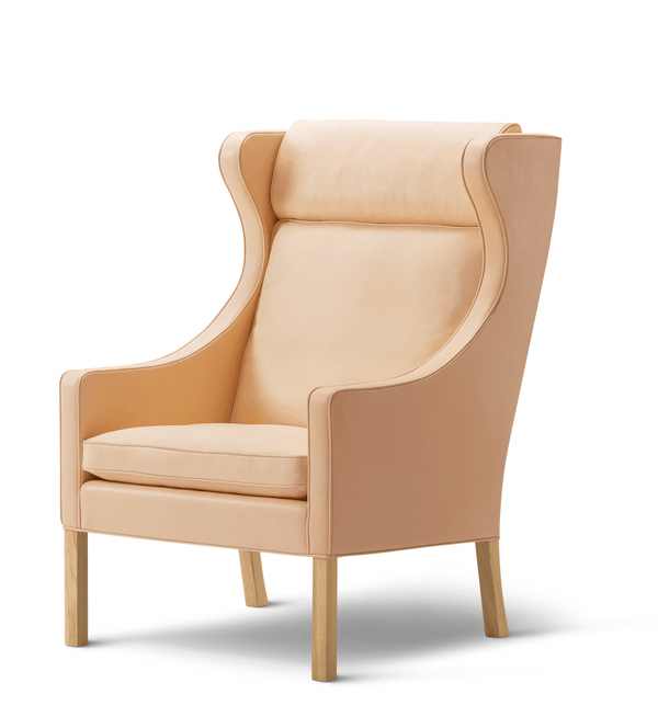 Mogensen 2204 Wing Chair - Fredericia - Chairs - Vegeta 90 - HORNE