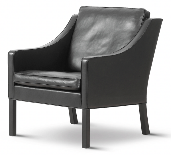 Mogensen 2207 Club Chair - Black Lacquered Oak - Fredericia - Chairs - HORNE