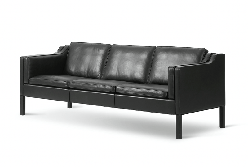 Mogensen 2213 Sofa - Black Lacquered Oak - Fredericia - Sofas - HORNE