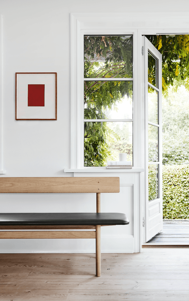 Mogensen Bench - Oiled Oak - Fredericia - Stools + Benches + Ottomans - Omni 301 - HORNE