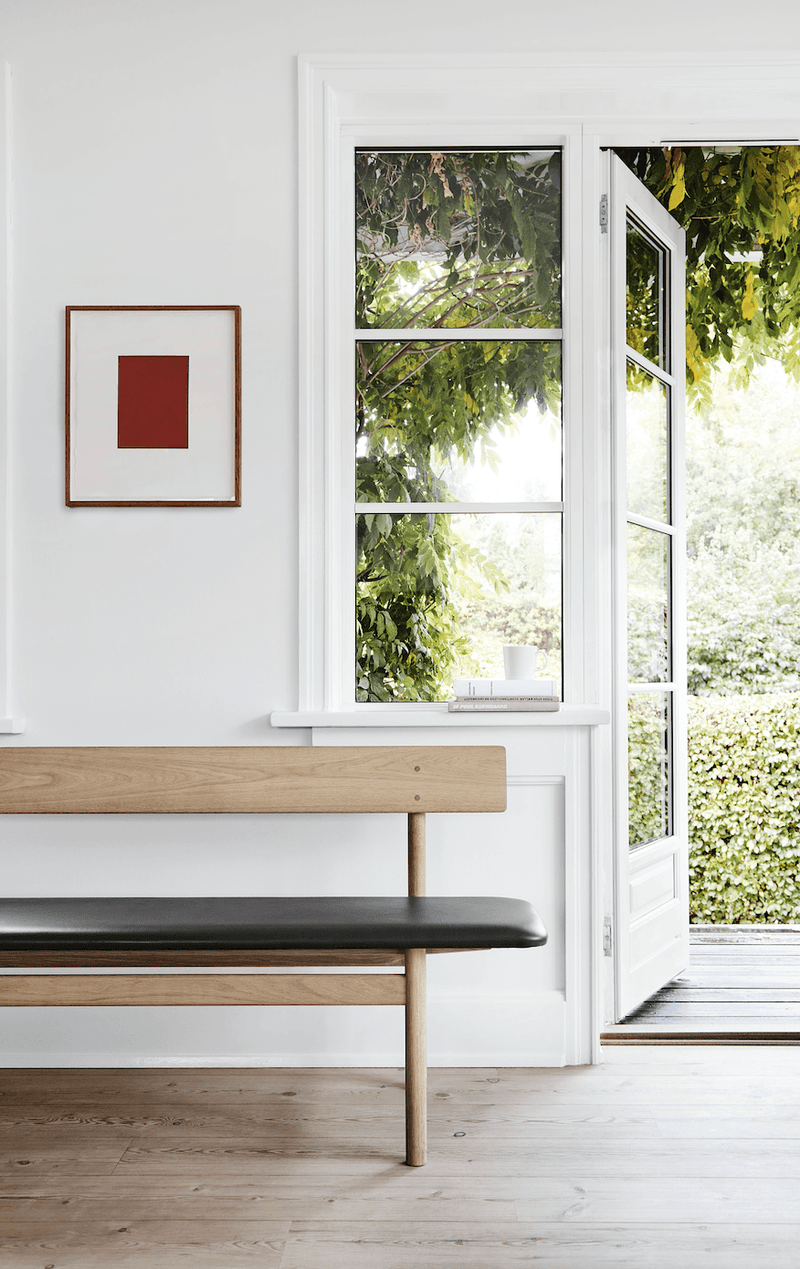 Mogensen Bench - Smoked Oak - Fredericia - Stools + Benches + Ottomans - HORNE