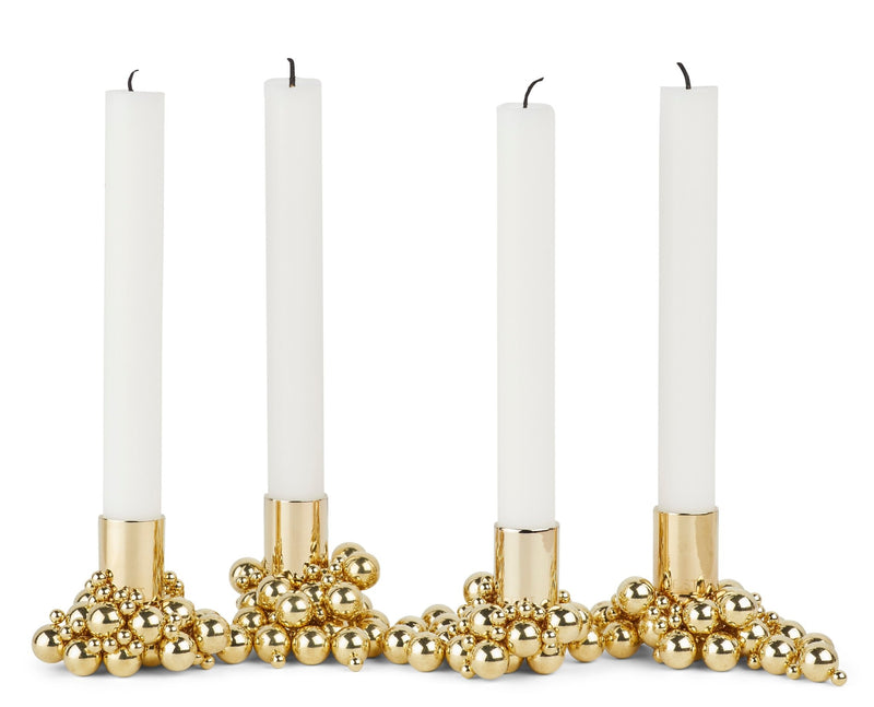 Molekyl Candlelight Holder - Gejst - Candle Holders - 1 Holder - Black - HORNE