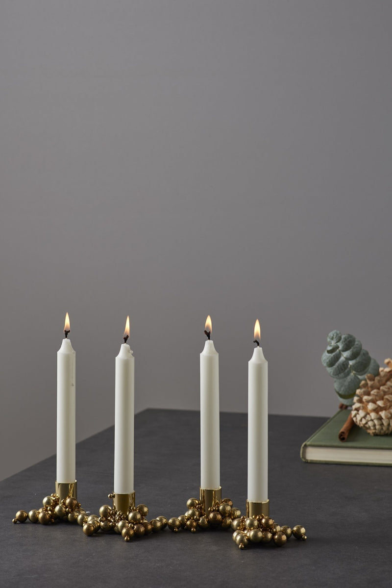 Molekyl Candlelight Holder - Gejst - Candle Holders - 1 Holder - Black - HORNE