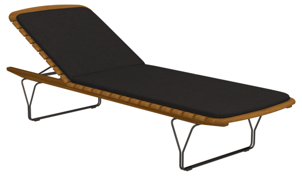 MOLO Sunbed Cushion - HOUE - Outdoor Furniture - Char - HORNE