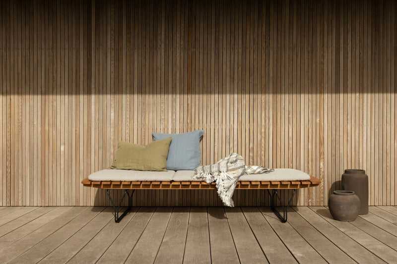 MOLO Sunbed Cushion - HOUE - Outdoor Furniture - Char - HORNE