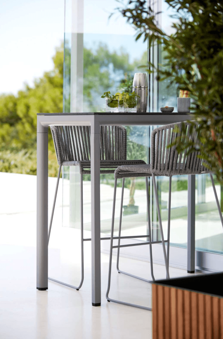 Moments Bar Chair - Cane Line - Outdoor Furniture - HORNE