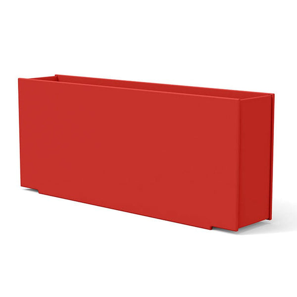 Mondo Triple Skinny Planter - Loll Designs - Outdoor Accessories - Apple Red - HORNE