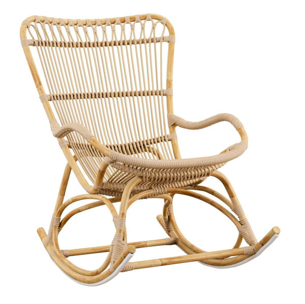 Monet Exterior Rocking Chair - Sika Design - Outdoor Furniture - Natural - HORNE