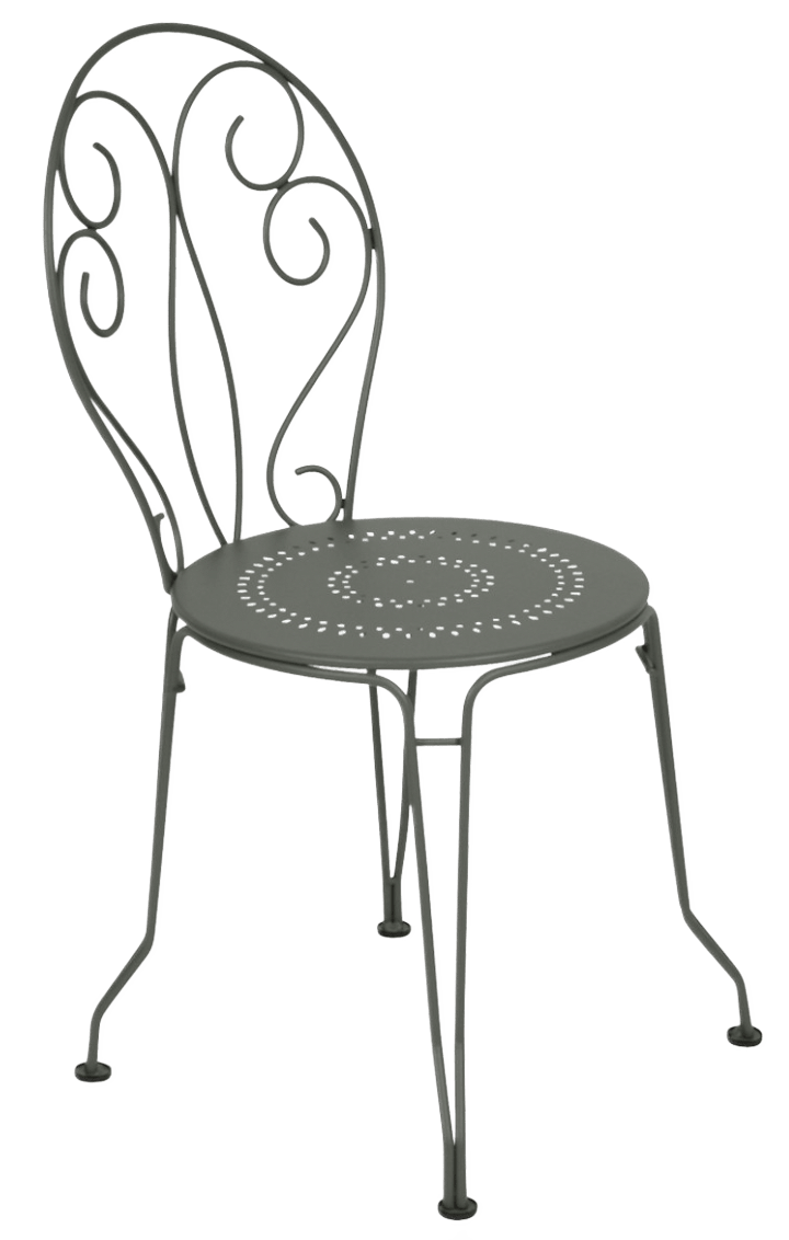 Montmartre Chair - Set of 2 - Fermob - Outdoor Furniture - Clay Grey - HORNE