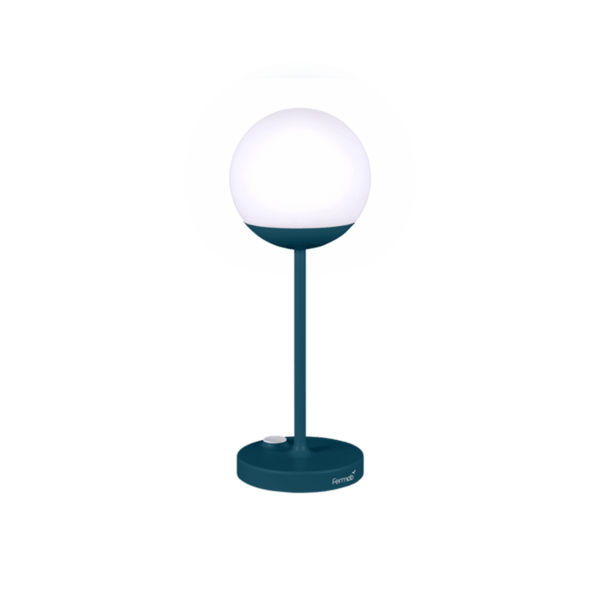 MOOON! Lamp 16" - Fermob - Outdoor Lights - Acapulco Blue - HORNE