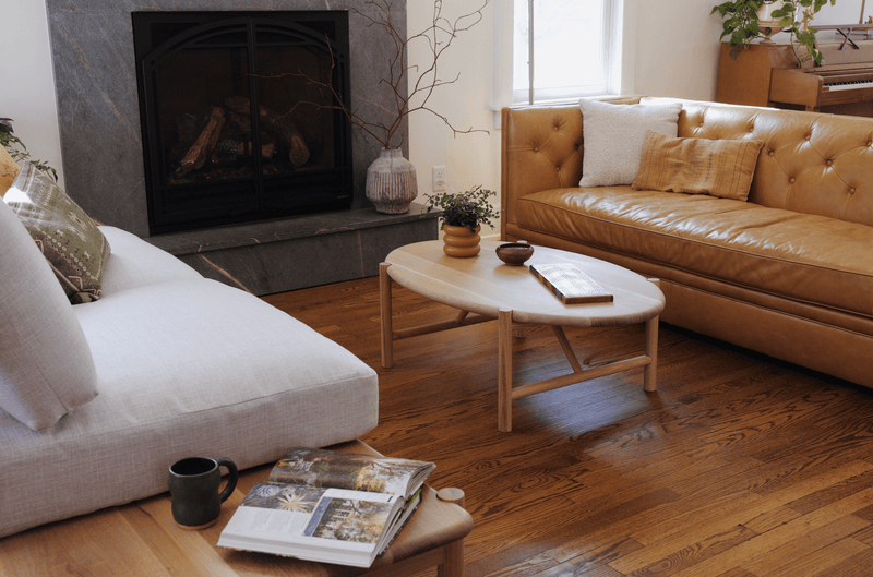 Mora Coffee Table - Eastvold Furniture - Tables + Desks - Walnut - HORNE