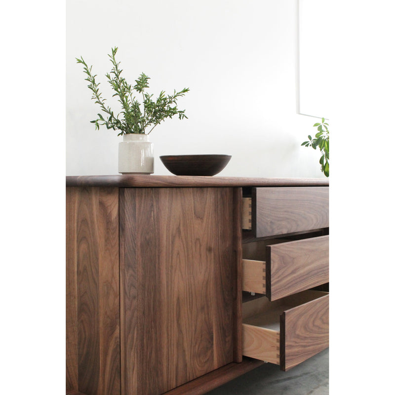 Mora Credenza - Eastvold Furniture - Tables + Desks - Walnut - HORNE