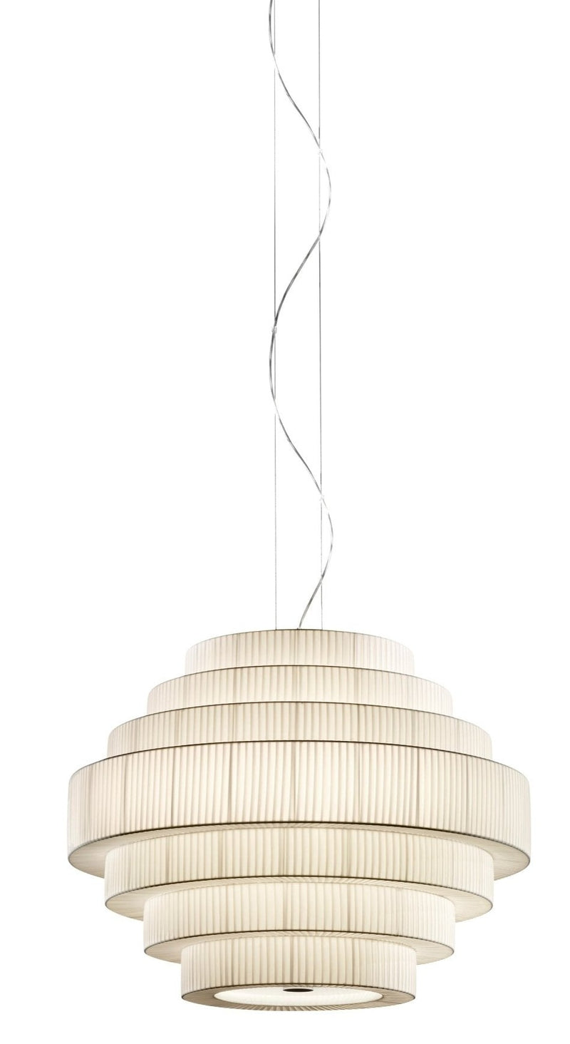 Mos 02 Pendant - Bover Pendants - Cream Ribbon - HORNE